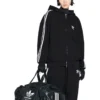 Moletom com capuz e fecho Balenciaga x adidas «Black White» 723754TNVN28482