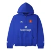 Moletom com capuz e fecho com logótipo «Azul» 744457TSVG94011