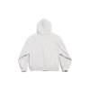 Moletom com capuz e fecho completo Champs-Élysées, corte regular «Branco» 803264TRVM99016