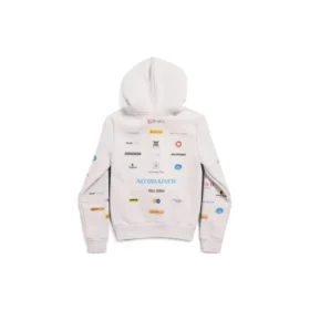 Moletom com capuz e fecho de correr «Off White» 788243TQVH69016