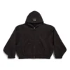 Moletom com capuz e fecho de correr Unity Sports Icon, corte largo, «Preto» 787354TQVD59034