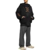 Moletom com capuz e fecho «Heavy Metal» Preto 744455TOVD81055
