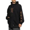 Moletom com capuz e fecho «Heavy Metal» Preto 744455TOVD81055