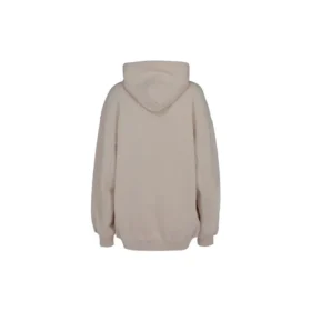 Moletom com capuz e logótipo «Alphabet» cinzento e branco 641529TJVB19054