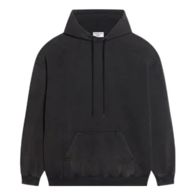 Moletom com capuz e logótipo bordado «Preto» 578135TLVB81146