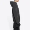 Moletom com capuz e logótipo bordado «Preto» 578135TLVB81146