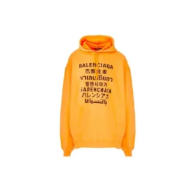 Moletom com capuz e logótipo «Laranja Preto» 641679TJVI67513 Moletom com capuz e logótipo «Laranja Preto» 641679TJVI67513