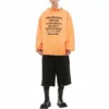 Moletom com capuz e logótipo «Laranja Preto» 641679TJVI67513