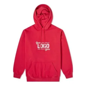 Moletom com capuz e logótipo “Raspberry White” 651799-TKV83-6295