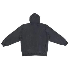 Moletom com capuz e logótipo universitário Est. 1917 «Washed Black» 697879TMV991000 Moletom com capuz e logótipo universitário Est. 1917 «Washed Black» 697879TMV991000