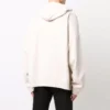 Moletom com capuz e logótipo Worldwide “Branco Giz Preto” 674986TLVA99054
