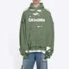 Moletom com capuz “Green” 659403TKVB63011