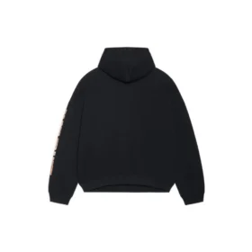 Moletom com capuz Hoodies de corte largo «Black» 674986TLVJ21074