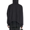 Moletom com capuz oversize XXXL “Preto e Branco” 713677TNVD91070
