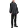 Moletom com capuz oversized do Fashion Institute «Preto Desbotado» 697879TMVK18190