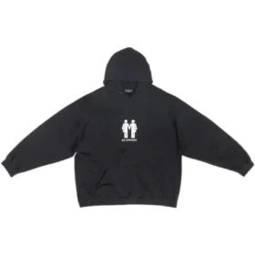 Moletom com capuz Pride, corte largo «Preto» 651799TMVO31070