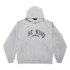 Moletom com capuz redondo Be Kind, corte oversized «Cinza» 761458TPVD61167
