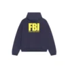 Moletom com capuz reversível «FBI» do Ano do Tigre «Navy» 681472TLVM44084