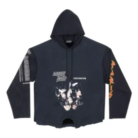 Moletom com capuz Speed Hunters Upside Down Hoodies Oversized «Black Faded» 698156TMVD11000 Moletom com capuz Speed Hunters Upside Down Hoodies Oversized «Black Faded» 698156TMVD11000