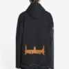Moletom com capuz Speed Hunters Upside Down Hoodies Oversized «Black Faded» 698156TMVD11000