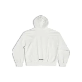 Moletom Hoodies «Je t’aime» – Corte Médio «Branco» 742603TOVM89079