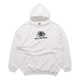 Moletom unissexo com estampado BB, branco 570811TEV199044