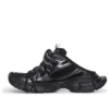 Mules 3XL «Malha preta e poliuretano» 742682W3XL11010