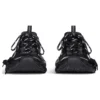 Mules 3XL «Malha preta e poliuretano» 742682W3XL11010