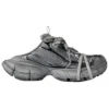 Mules 3XL «Malha cinzenta e poliuretano» 742682W3XL11210