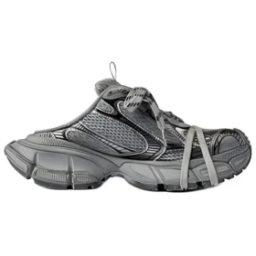 Mules 3XL «Malha cinzenta e poliuretano» 742682W3XL11210
