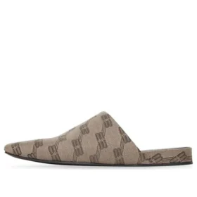 Mules confortáveis BB Monogram «Beige Brown» 653879W2I103020