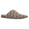 Mules confortáveis «BB Monogram Brown» 636605W2I103020