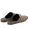 Mules confortáveis «BB Monogram Brown» 636605W2I103020
