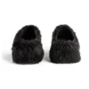Mules Crocs «Black Fake Fur on Rubber» 720762W0FOU1000