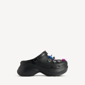 Mules Crocs™ Jibbitz™ para mulher em preto