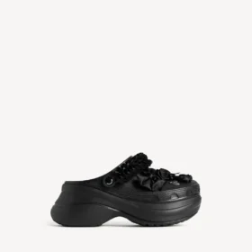 Mules Crocs™ Jibbitz™ para mulher em preto