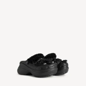 Mules Crocs™ Jibbitz™ para mulher em preto