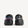 Mules Crocs™ Jibbitz™ para mulher em preto Mules Crocs™ Jibbitz™ para mulher em preto