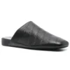 Mules de couro confortáveis «Black» 743926WB7221000
