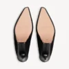Mules Duchesse para mulher em preto