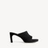 Mules Fargo para mulher em preto