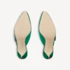 Mules femininas Balenciaga | Manolo Blahnik na cor «grass»