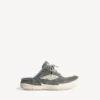 Mules «Hamptons» em Denim para mulher, em azul/branco sujo Mules «Hamptons» em Denim para mulher, em azul/branco sujo