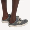 Mules «Hamptons» em Denim para mulher, em azul/branco sujo Mules «Hamptons» em Denim para mulher, em azul/branco sujo