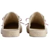 Mules Paris «Algodão Branco Desgastado e Borracha Branca» 693952W3PA59060