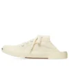 Mules Paris «Algodão Desgastado Branco e Borracha Branca» 693953W3RC69090