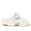 Mules Triple S «Branco com Espuma Dupla e Malha» 755687W3SM29097