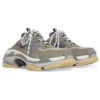 Mules Triple S «Cinza-azul com espuma dupla e malha» 755687W3SM11259