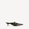 Mules urbanos para mulher em preto