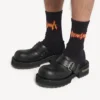 Mules Venom para homem em preto